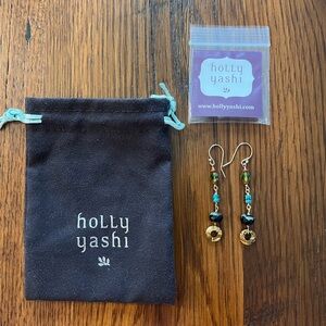 Holly Yashi Crystal and Bead Drop and Dangle Earrings